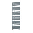 Tristan - Anthracite Electric Towel Rail H1564mm x W500mm 700w Thermostatic