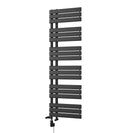 Tristan - Black Dual Fuel Towel Rail H1564mm x W500mm Thermostatic WIFI