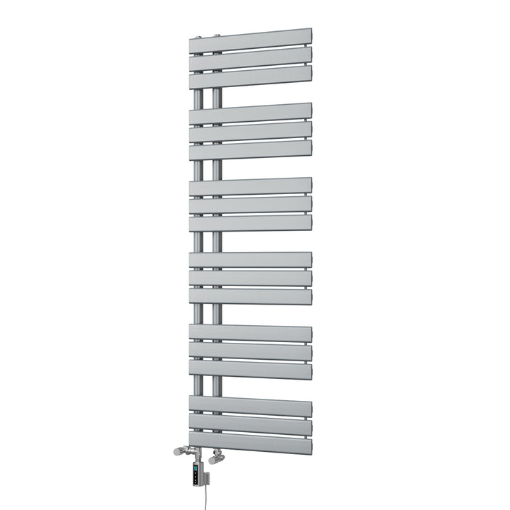 Tristan - Silver Dual Fuel Towel Rail H1564mm x W500mm Thermostatic WIFI