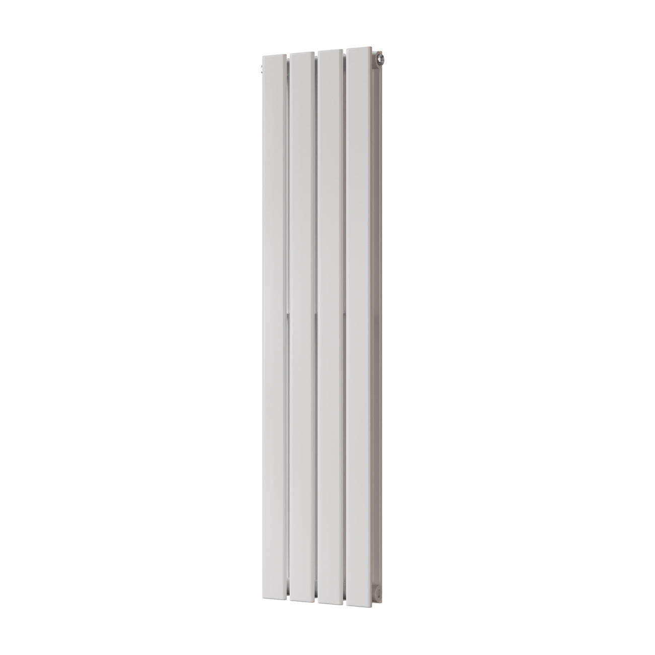 Typhoon - White Designer Radiator H1200mm x W272mm Double Panel - Feet Included