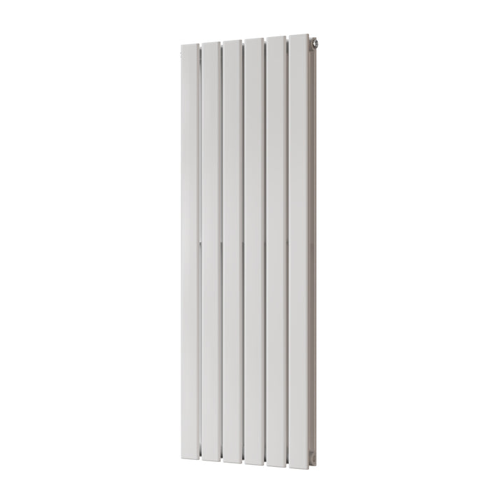 Typhoon - White Designer Radiator H1200mm x W408mm Double Panel - Feet Included