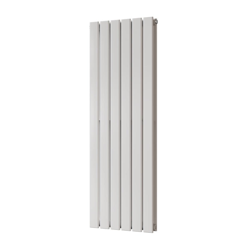 White Vertical Radiator H1200mm x W408mm Double Panel - Typhoon | UK ...