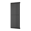 Typhoon - Black Designer Radiator H1200mm x W476mm Single Panel - Feet Included