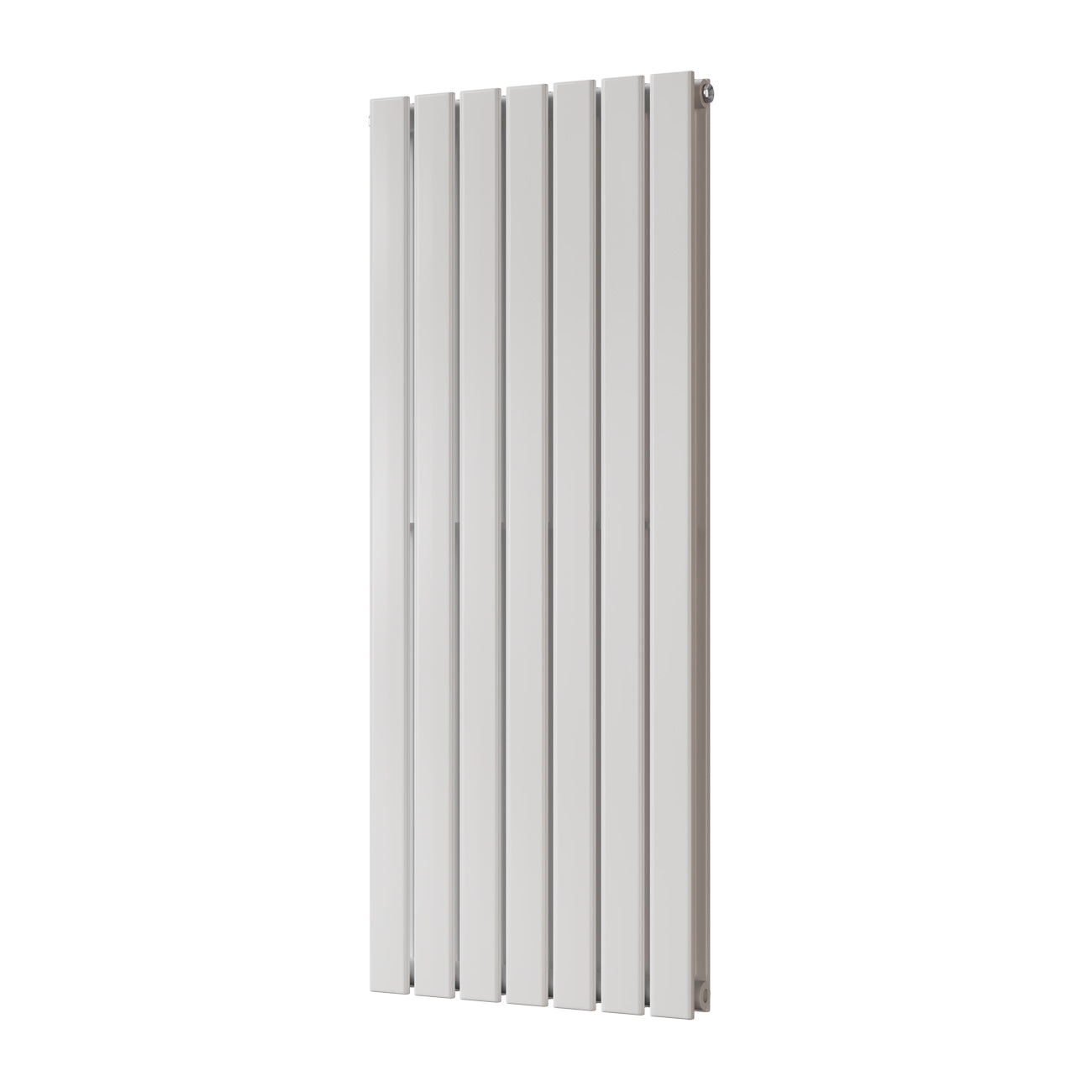 Typhoon - White Vertical Radiator H1200mm x W476mm Double Panel