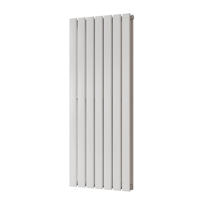Typhoon - White Vertical Radiator H1200mm x W476mm Double Panel
