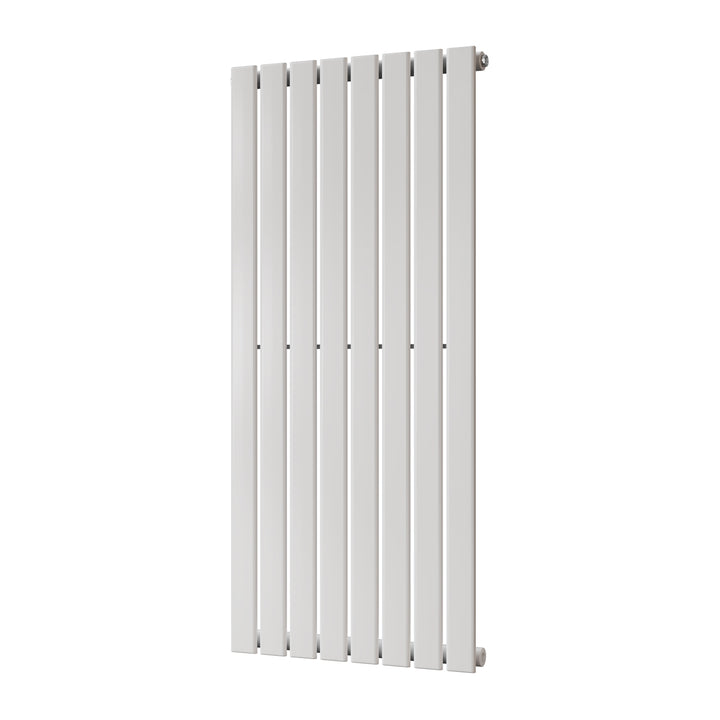 Typhoon - White Vertical Radiator H1200mm x W544mm Single Panel