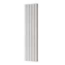Typhoon - White Designer Radiator H1400mm x W340mm Double Panel - Feet Included
