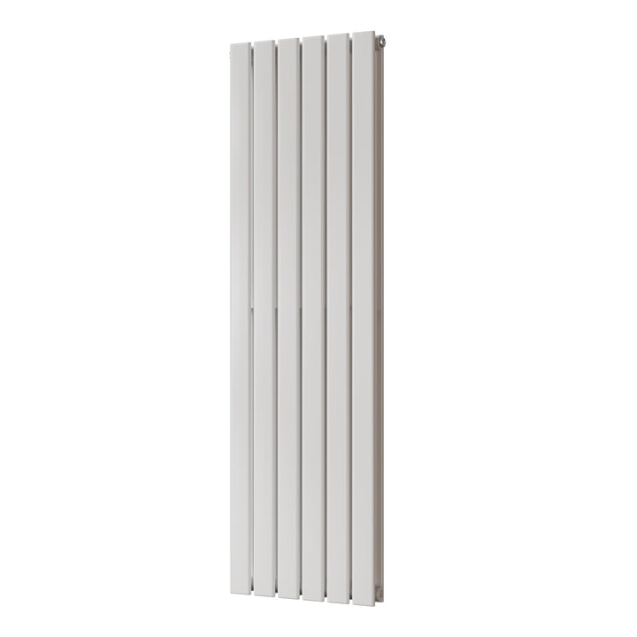 Typhoon - White Designer Radiator H1400mm x W408mm Double Panel - Feet Included