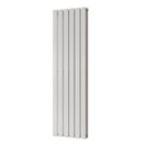 Typhoon - White Vertical Radiator H1400mm x W408mm Double Panel