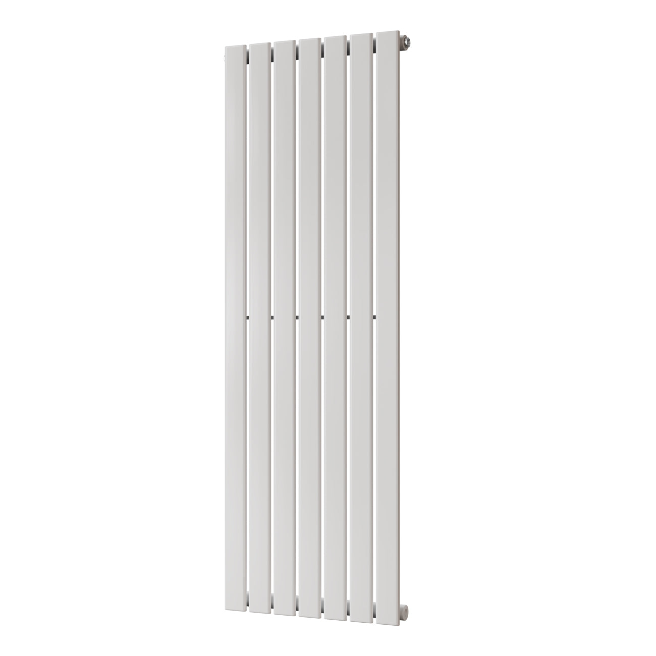 Typhoon - White Vertical Radiator H1400mm x W476mm Single Panel
