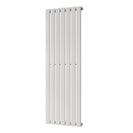 Typhoon - White Vertical Radiator H1400mm x W476mm Single Panel