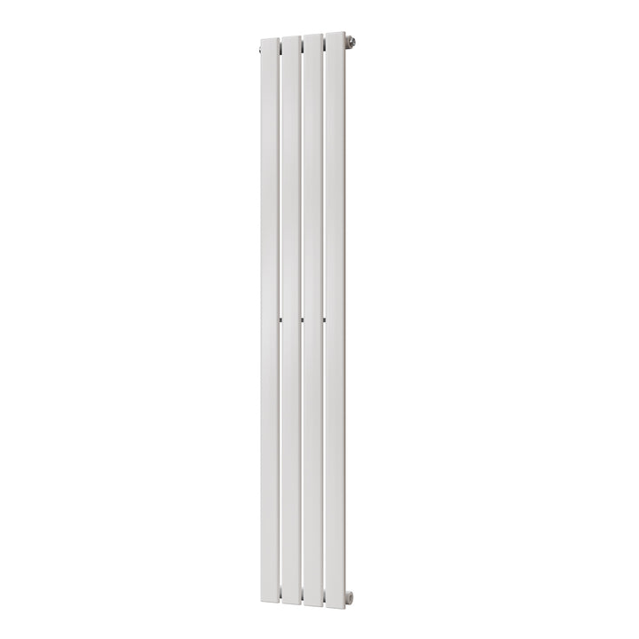 Typhoon - White Designer Radiator H1600mm x W272mm Single Panel - Feet Included