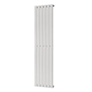 Typhoon - White Vertical Radiator H1600mm x W408mm Single Panel