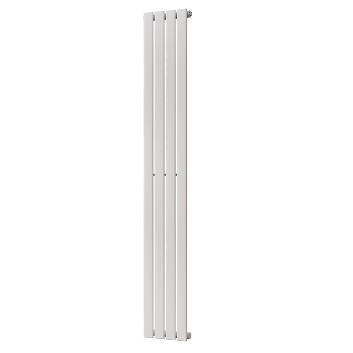 Typhoon - White Designer Radiator H1800mm x W272mm Single Panel - Feet Included
