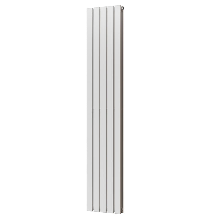 Typhoon - White Designer Radiator H1800mm x W340mm Double Panel - Feet Included
