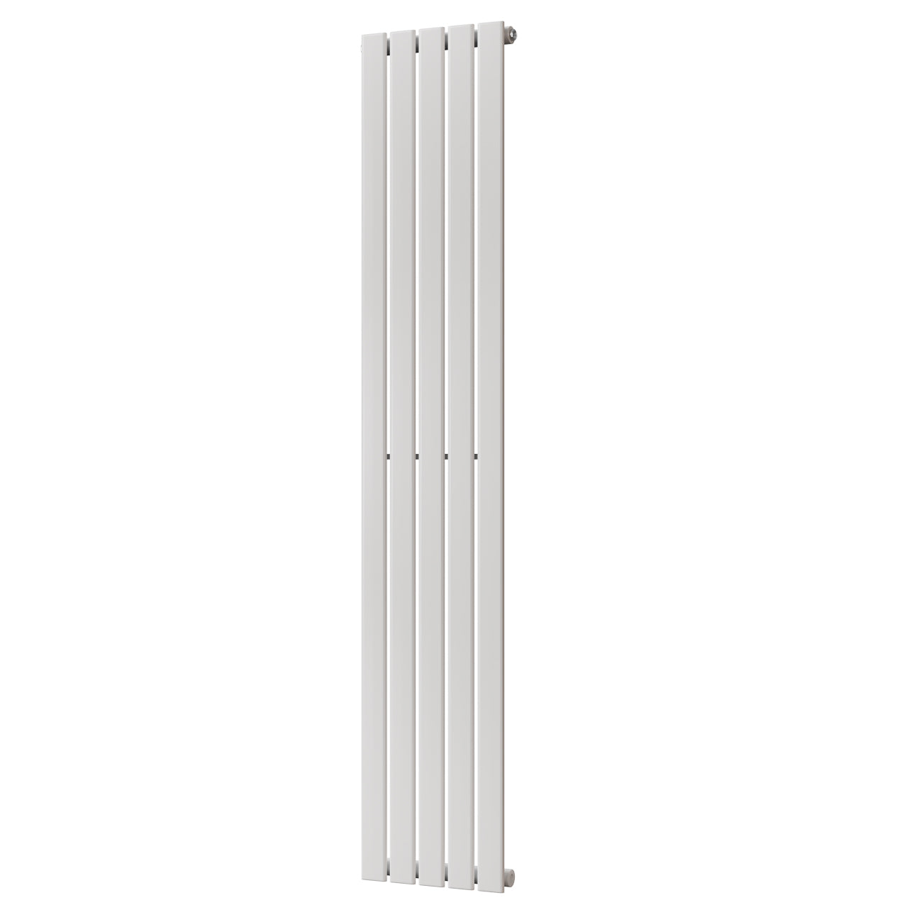Typhoon - White Designer Radiator H1800mm x W340mm Single Panel - Feet Included