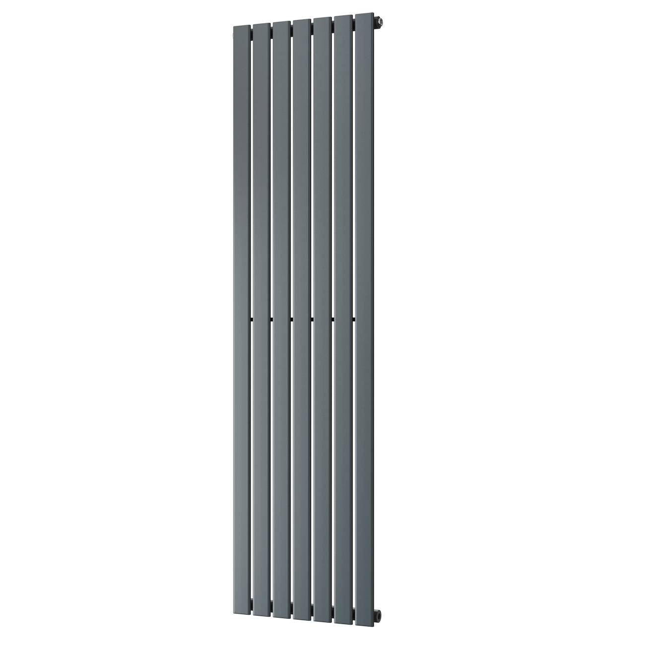 Typhoon - Anthracite Designer Radiator H1800mm x W476mm Single Panel - Feet Included
