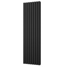 Typhoon - Black Designer Radiator H1800mm x W544mm Double Panel - Feet Included