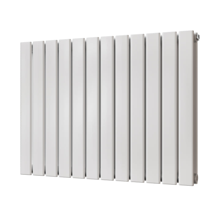 Typhoon - White Designer Radiator H600mm x W816mm Double Panel - Feet Included