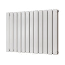 Typhoon - White Horizontal Radiator H600mm x W816mm Double Panel