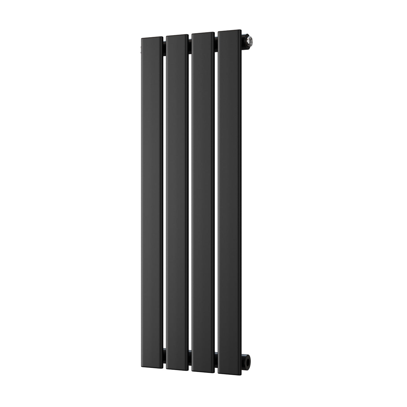 Typhoon - Black Designer Radiator H800mm x W272mm Single Panel