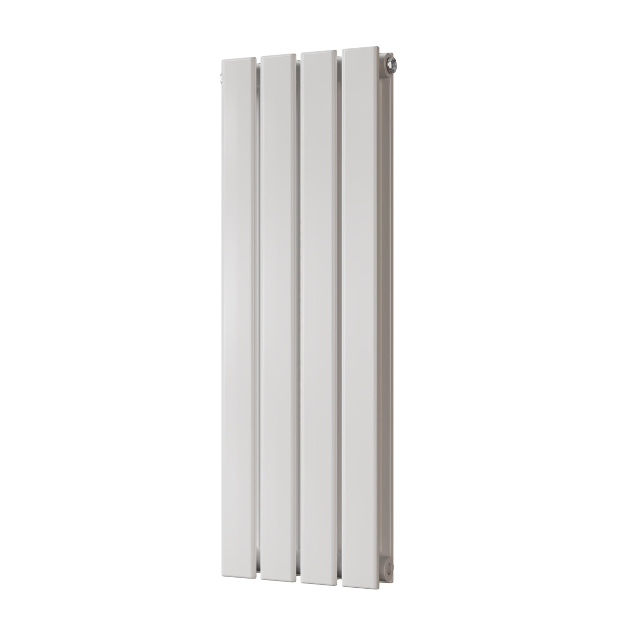 Typhoon - White Designer Radiator H800mm x W272mm Double Panel - Feet Included