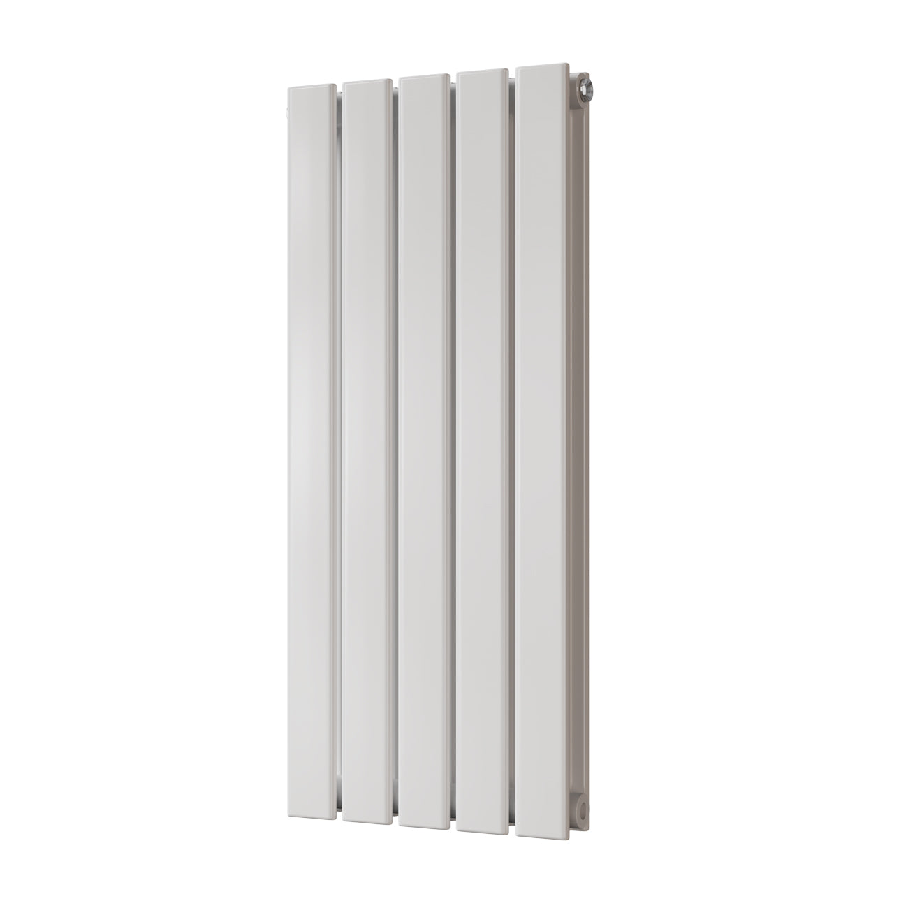 Typhoon - White Designer Radiator H800mm x W340mm Double Panel - Feet Included