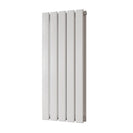 Typhoon - White Designer Radiator H800mm x W340mm Double Panel - Feet Included