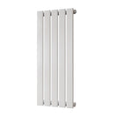 Typhoon - White Designer Radiator H800mm x W340mm Single Panel - Feet Included