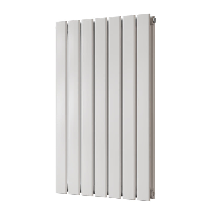 Typhoon - White Designer Radiator H800mm x W476mm Double Panel - Feet Included