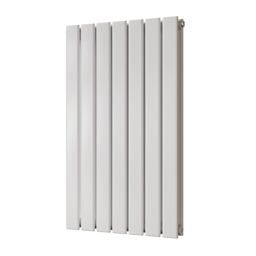 White Designer Radiator H800mm x W476mm Double Panel - Typhoon | UK ...