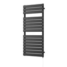 Typhoon - Black Electric Towel Rail H1156mm x W500mm 600w Standard