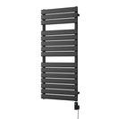 Typhoon - Black Electric Towel Rail H1156mm x W500mm 600w Thermostatic WIFI