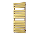 Typhoon - Brushed Brass Electric Towel Rail H1156mm x W500mm 600w Standard