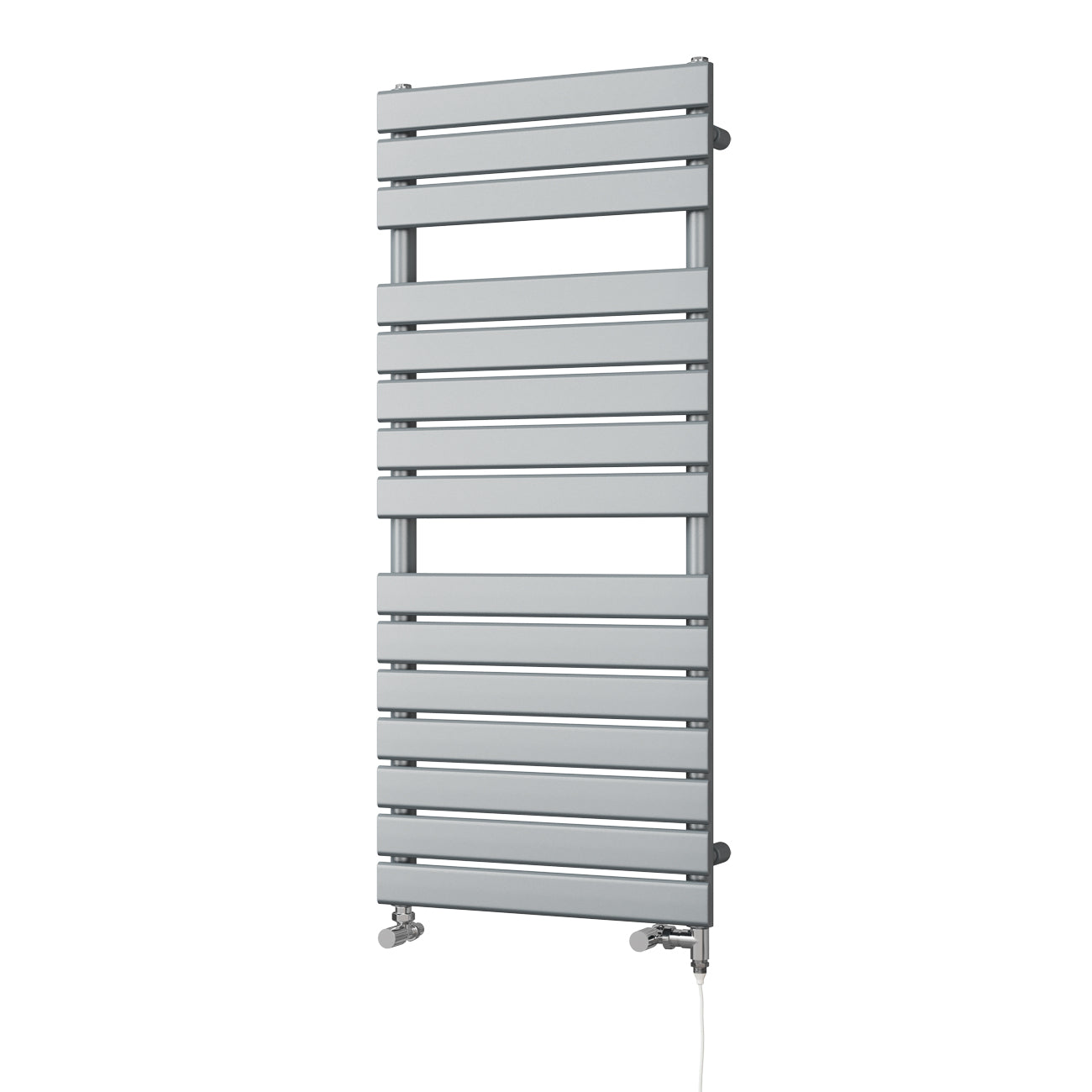 Typhoon - Silver Dual Fuel Towel Rail H1156mm x W500mm Standard