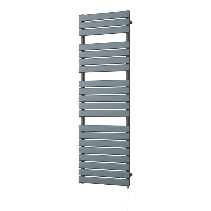 Typhoon - Anthracite Electric Towel Rail H1564mm x W500mm 600w Standard
