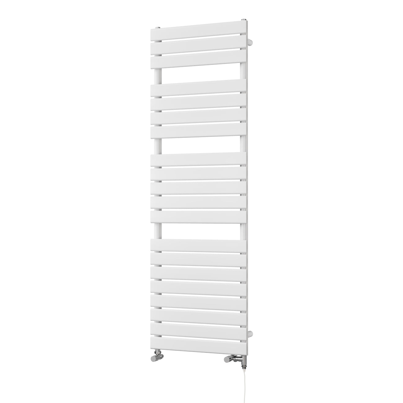 Typhoon - White Dual Fuel Towel Rail H1564mm x W500mm Standard
