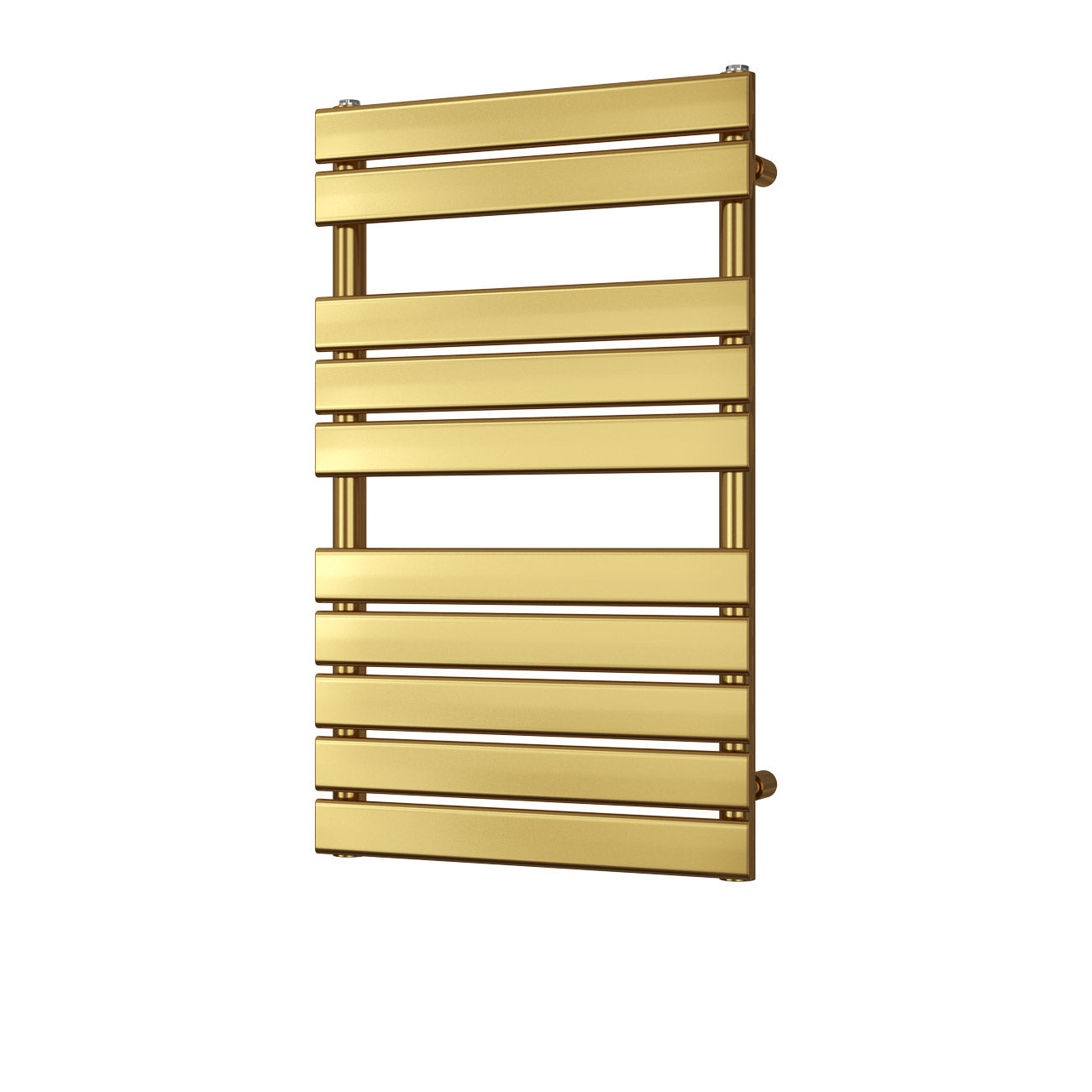 Typhoon - Brushed Brass Towel Radiator - H816mm x W500mm