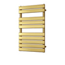 Typhoon - Brushed Brass Towel Radiator - H816mm x W500mm