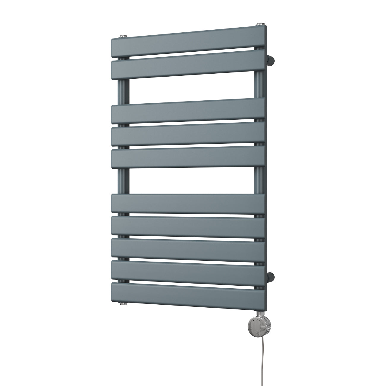 Typhoon - Anthracite Electric Towel Rail H816mm x W500mm 300w Thermostatic
