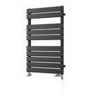 Typhoon - Black Dual Fuel Towel Rail H816mm x W500mm Standard