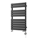 Typhoon - Black Dual Fuel Towel Rail H816mm x W500mm Thermostatic