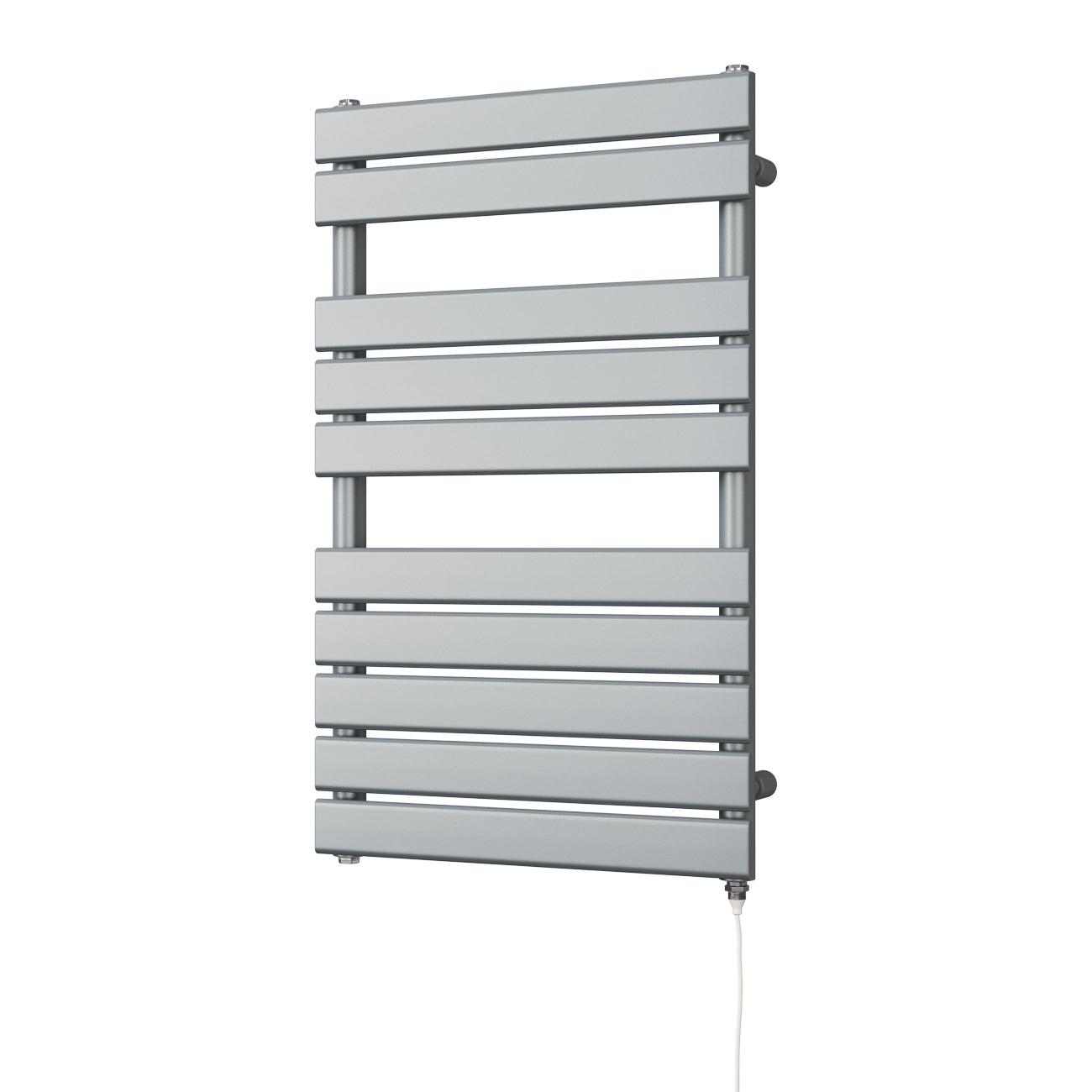 Typhoon - Silver Electric Towel Rail H816mm x W500mm 400w Standard
