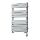 Typhoon - Silver Dual Fuel Towel Rail H816mm x W500mm Thermostatic