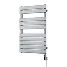 Typhoon - Silver Electric Towel Rail H816mm x W500mm 300w Thermostatic WIFI