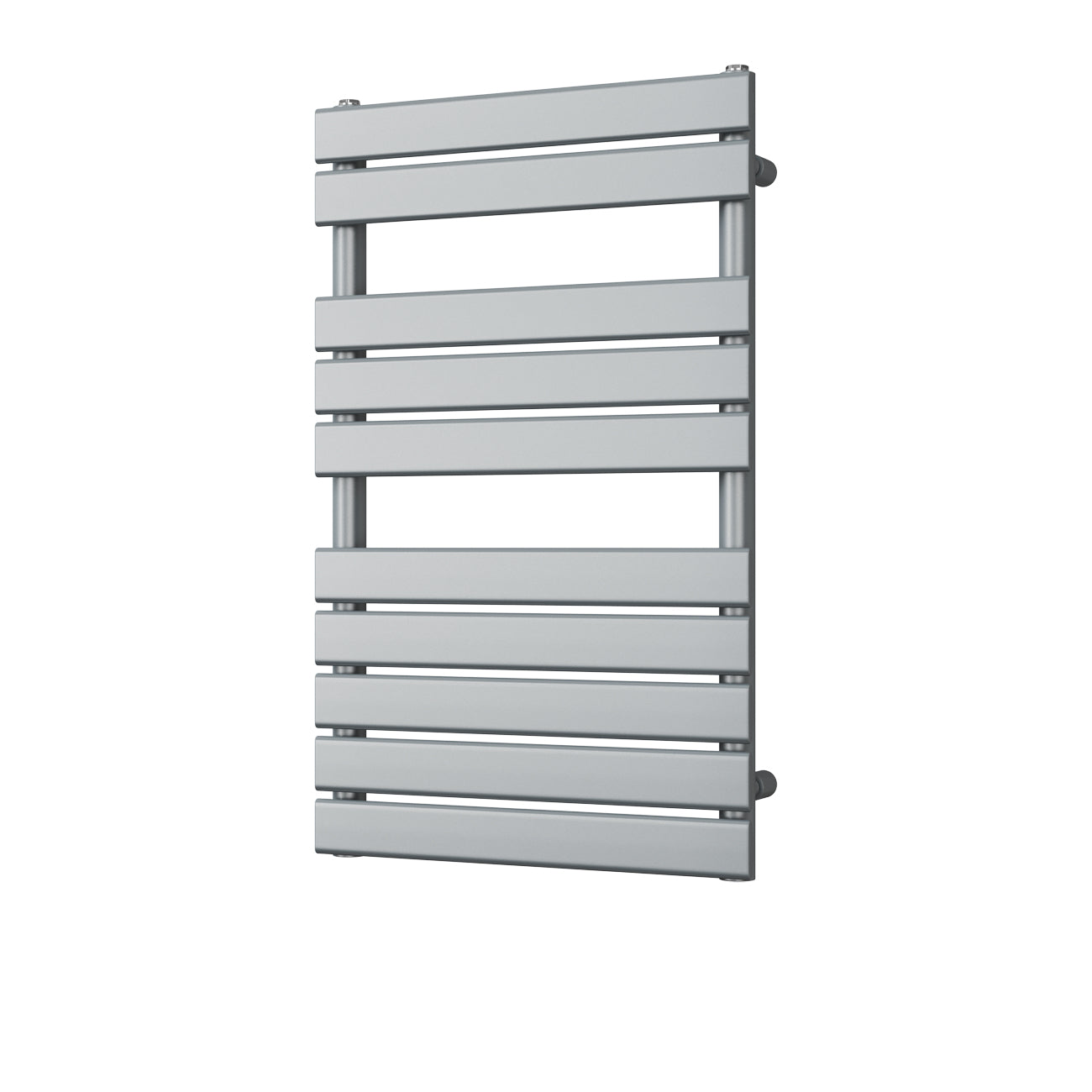 Typhoon - Silver Towel Radiator - H816mm x W500m