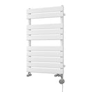 Typhoon - White Dual Fuel Towel Rail H816mm x W500mm Thermostatic
