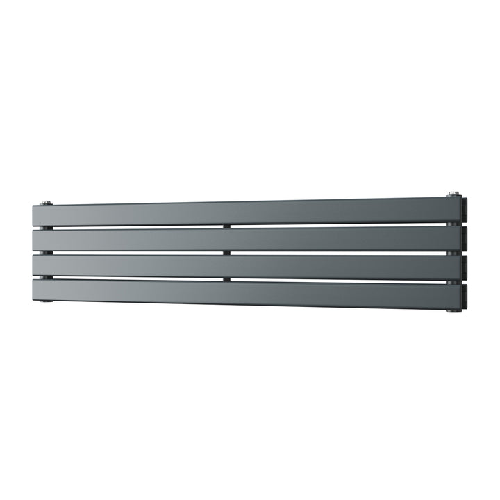 Typhoon Axis - Anthracite Horizontal Radiator H272mm x W1200mm Double Panel