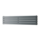 Typhoon Axis - Anthracite Horizontal Radiator H272mm x W1200mm Double Panel