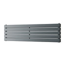 Typhoon Axis - Anthracite Horizontal Radiator H340mm x W1200mm Double Panel